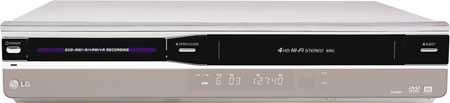 LG DVR597X — мультиформатный DVD-рекордер и VHS-видеомагнитофон в одном корпусе