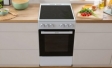 Gorenje GEC5A12WG-B с духовкой OptiBake 