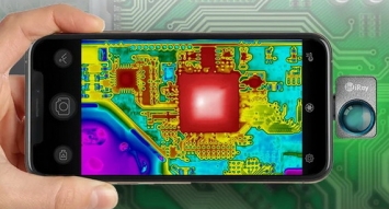 Infiray P2 PRO видит утечки тепла